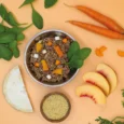 PureNature_NassfutterHunde_Bueffel_Galeriebilder_1200x1200px_Ingredients_Flatlay