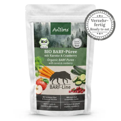 AniForte ΠΟΥΡΕ ΒΙΟΛΟΓΙΚΟ BARF – “Carrot & Cranberry 14 x 150g