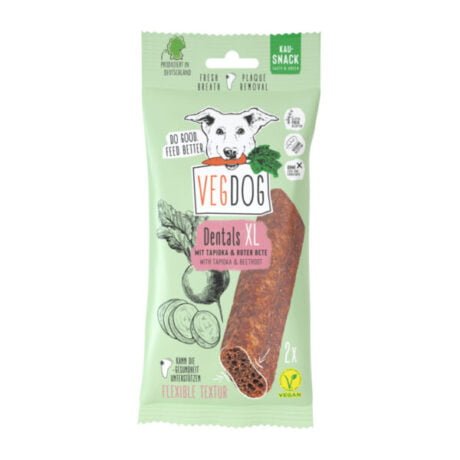 VEGDOG DENTALS με ταπιόκα & παντζάρι
