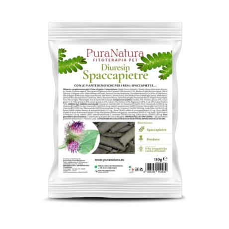 PuraNatura – Diuresin Spaccapietre Χοιρινό σνακ για σκύλους και γάτες