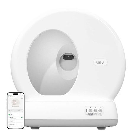 UBPet C10 Pro Έξυπνη αυτοκαθαριζόμενη θήκη για γάτες με κάμερα