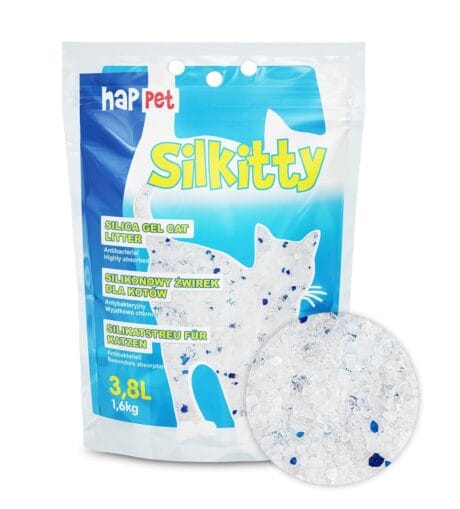 Silkitty Sillica Gel Litter Cat