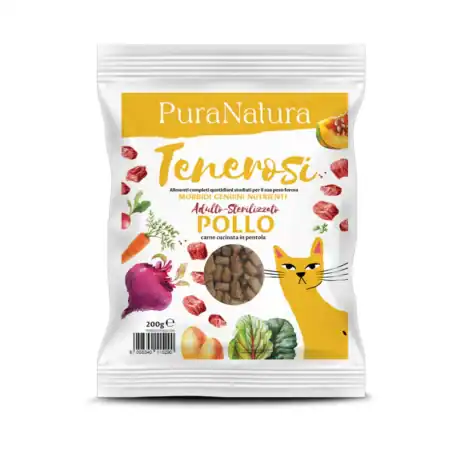 PuraNatura – Φρέσκο Ιταλικό αλανιάρικο κοτόπουλο για γάτες