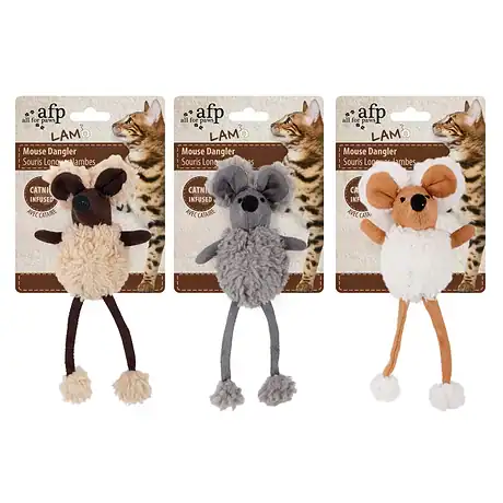 AFP Lambswool - Mouse Dangler