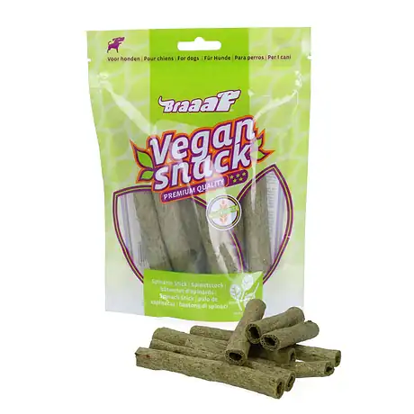 Braaaf Vegan Στικς σπανακιού 12 εκ. 80 γρ