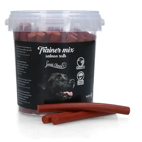 Luna's Choice Trainer Mix Σολομός Sticks 45 Τεμάχια - 500 Γρ