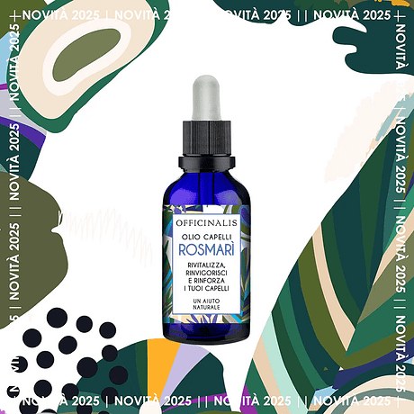 Officinalis  Έλαιο δεντρολίβανου για τα μαλλιά