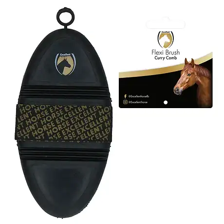 Excellent Horse εύκαμπτη χτένα κάρυ για άλογα