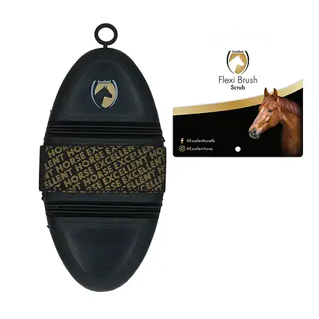 Excellent Horse Flexi Brush Scrub