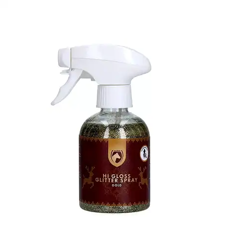 Excellent Horse Christmas Hi Gloss Glitter Spray