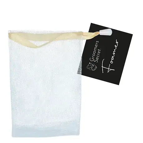 Groomers Secret Shampoo bar foamer bag