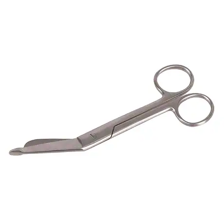 Stainless steel bandage scissors 145 mm (non serrated edge) 145 mm