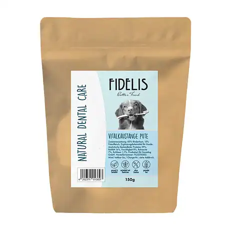FIDELIS Vital Chewing Sticks με Μοσχάρι & Γαλοπούλα (150g)