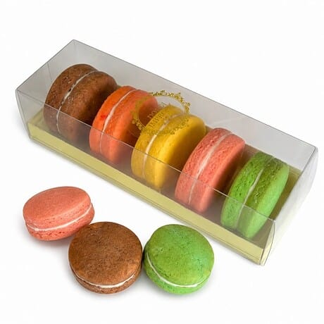 Dolci Impronte | Κουτί με 6 μακαρόν – 170 γρ Exclusive: (Διαθέσιμο σε επιλεγμένα Grooming & Pet Boutiques)
