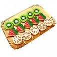 dolci-impronte-tray-15-fruit-shaped-biscuits-270-g